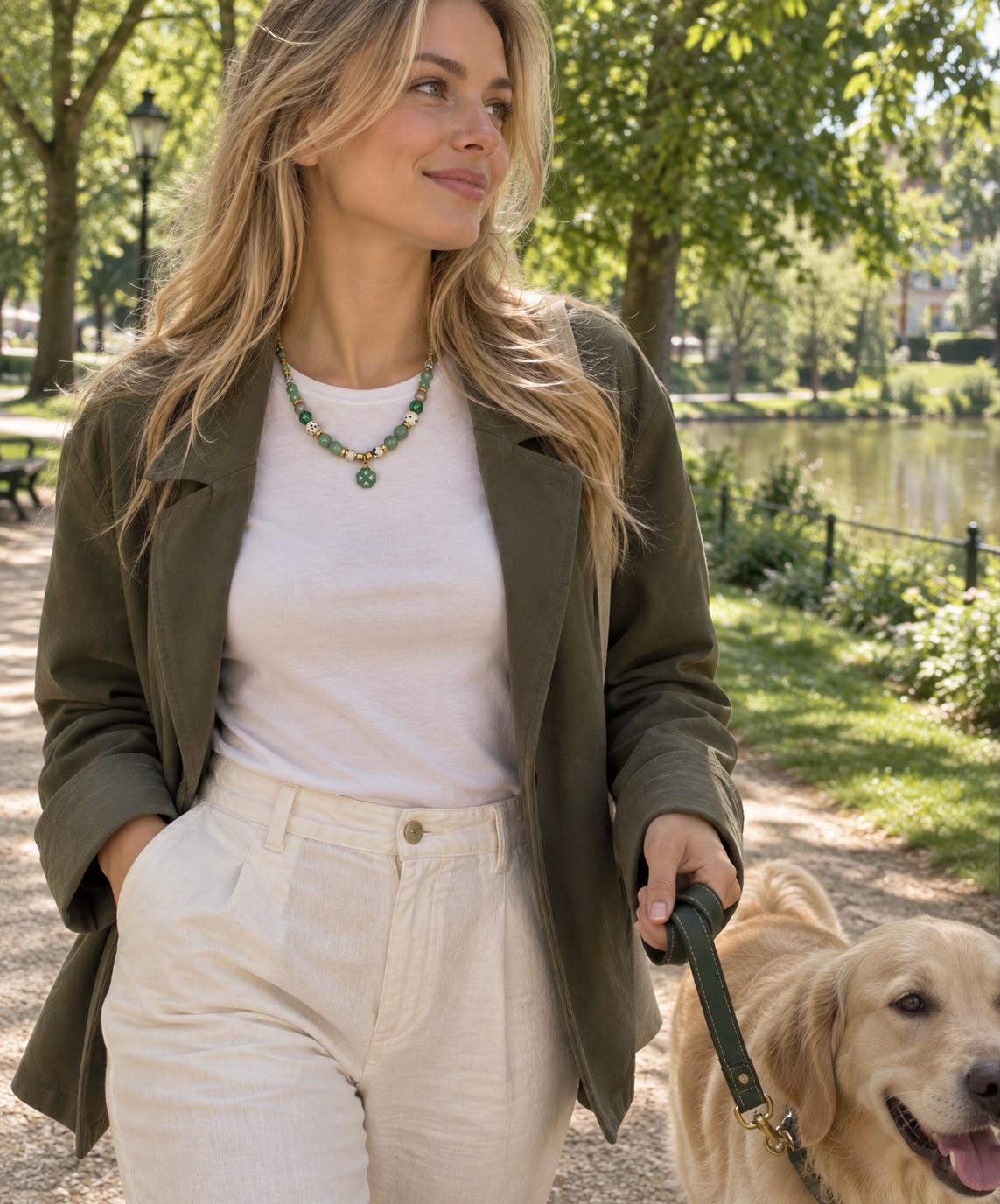 Verdant Clover Necklace